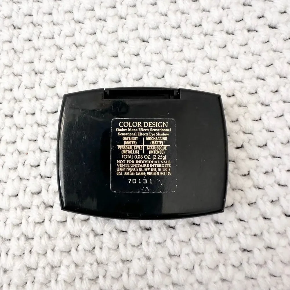 Lancome Color Design Eyeshadow Daylight Mochaccino Personal Style Statuesque
